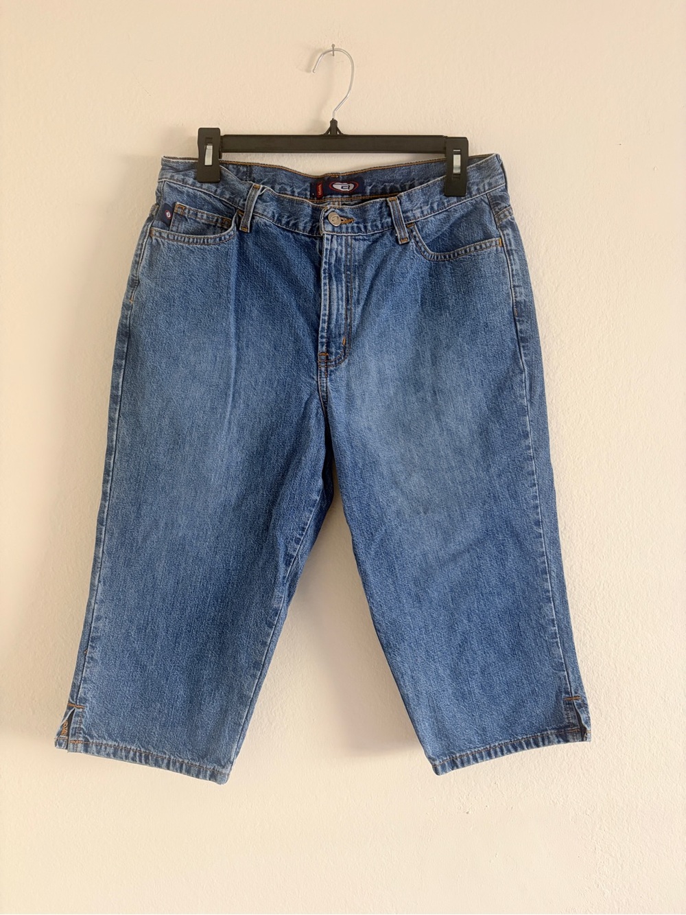 Vintage Y2K Bongo Denim Capris 100% Cotton